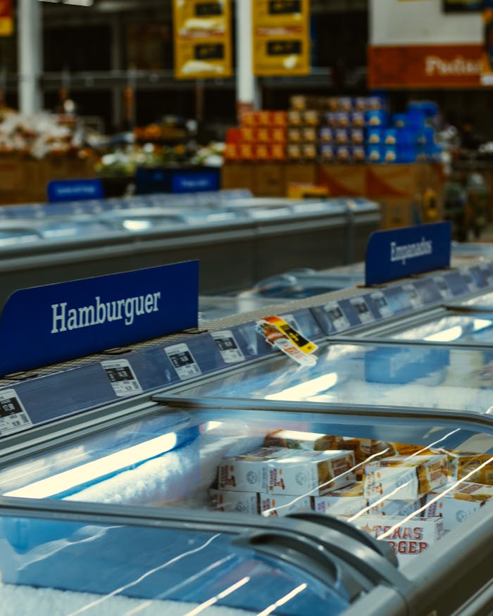 Refrigerators in the Store